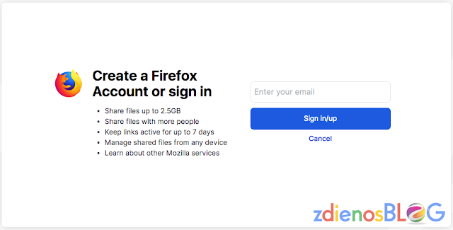 sign in - Firefox Send - Cara Cepat Mengirim File dengan Aman
