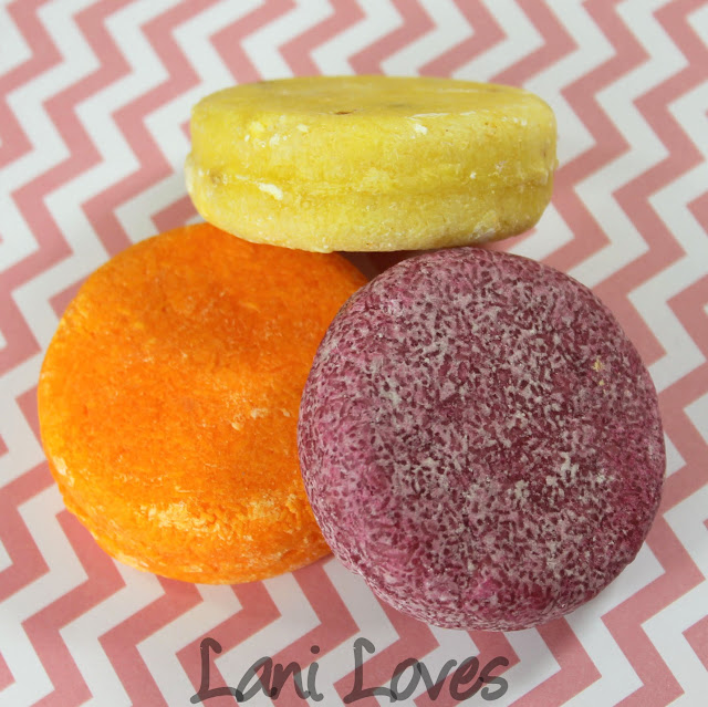 LUSH Solid Shampoo Bars - Montalbano, Jason and the Argan Oil and Brazilliant Review