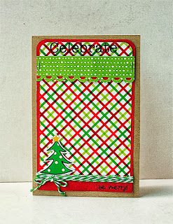 SRM Stickers Blog - Clean & Simple Christmas Cards by Yvonne - #cards #Christmas #twine #stickers #simple 