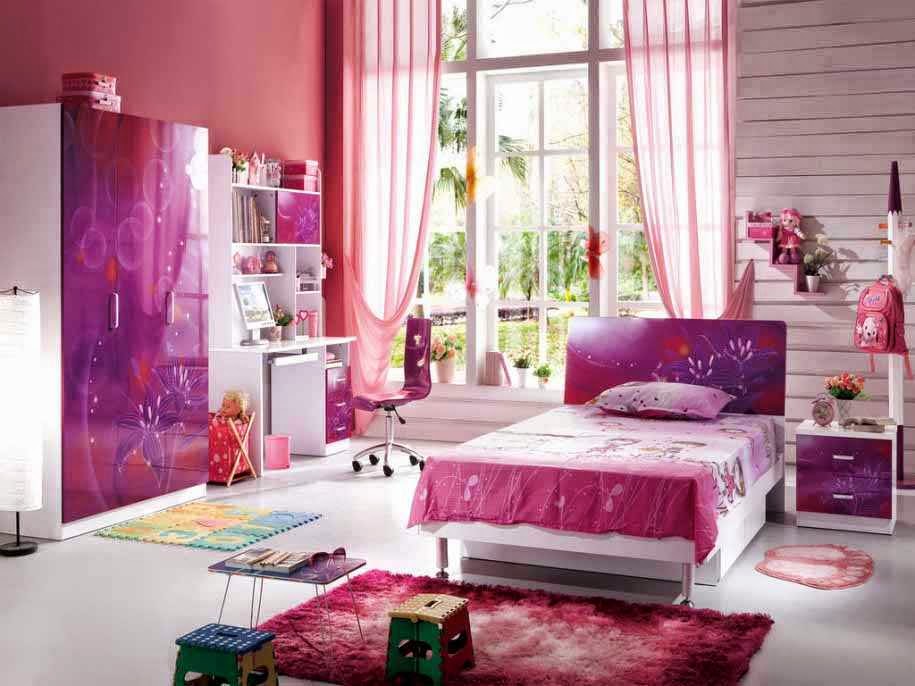 Purple Hello Kitty Bedroom