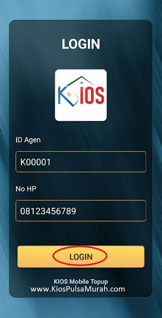 silahkan masukkan ID Agen dan No HP Anda yang terdaftar di server KiosPulsaMurah.com silahkan masukkan ID Agen dan No HP Anda yang terdaftar di server KiosPulsaMurah.com