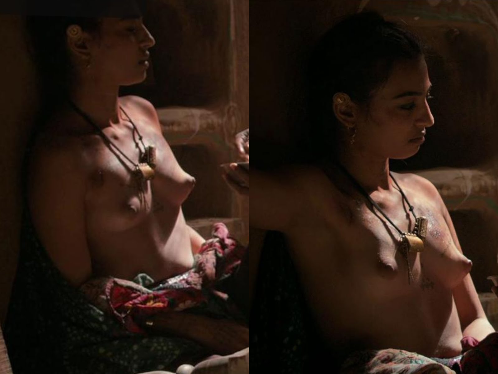 Radhika Apte Puffy Nipple Boobs Pictures