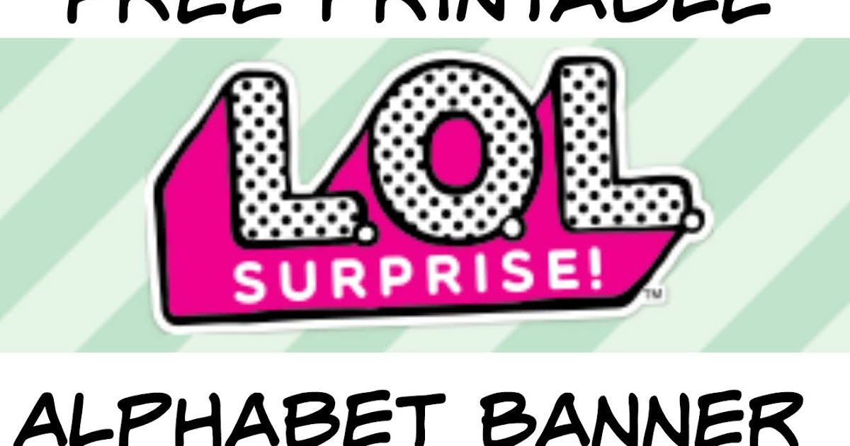 lol surprise doll alphabet