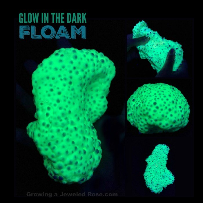 Make your own glow in the dark FLOAM. Only a few ingredients needed! This is SO COOL! Make your own glow in the dark FLOAM. Only a few ingredients needed! This is SO COOL!
