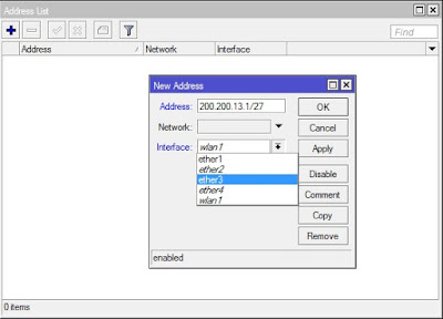 konfigurasi ip address router mikrotik konfigurasi ip address router mikrotik