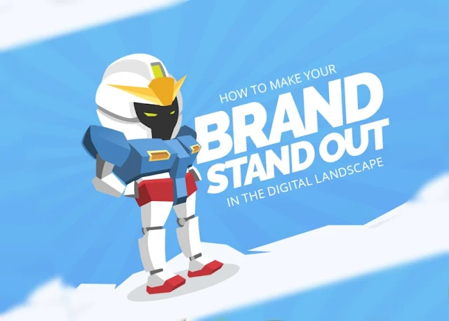 How To Make Your Brand Stand Out In The Digital Landscape - #infographic