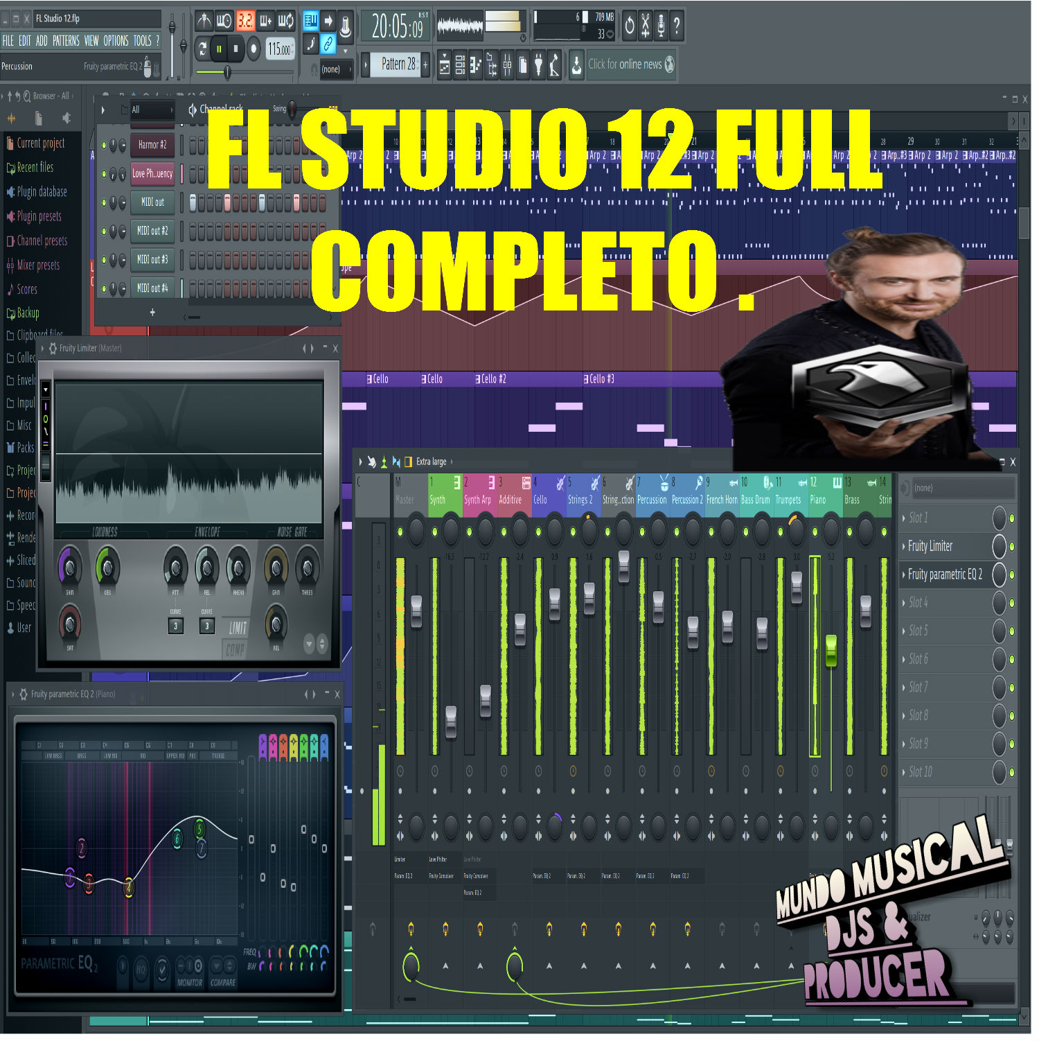 FL STUDIO 12 ( FULL + CRACK ) COMPLETO. Mundo Djs de Producer FL STUDIO 12 ( FULL + CRACK ) COMPLETO. Mundo Djs de Producer