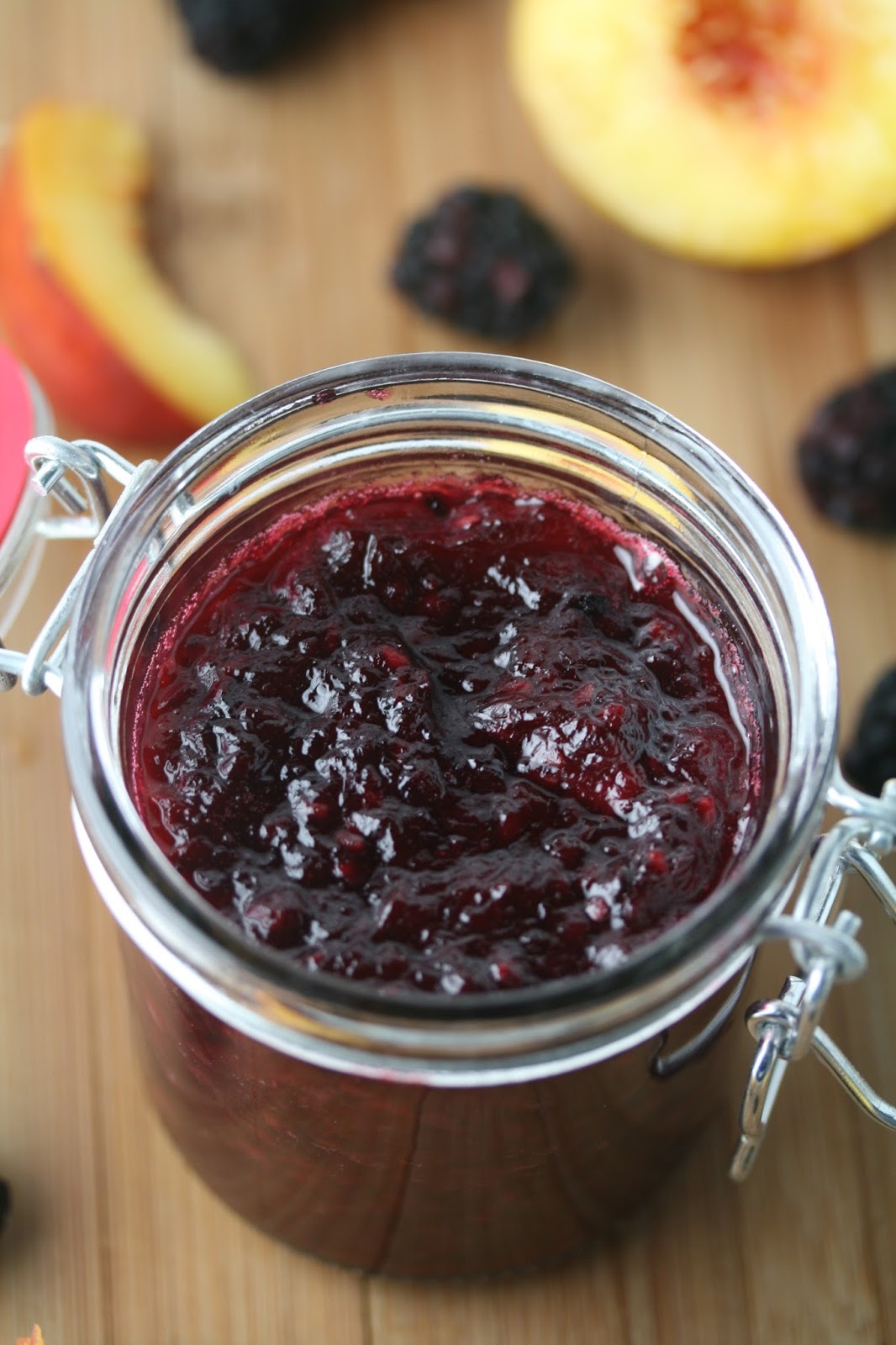Oregon Transplant BlackberryNectarine Preserves