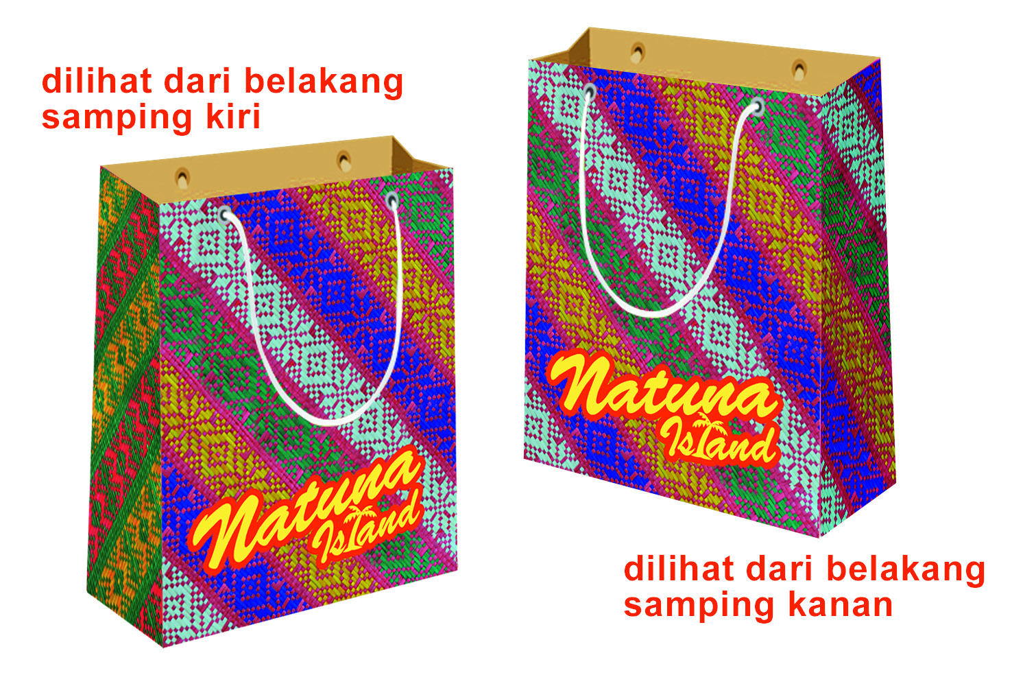 coretan kemarin: Desain tas kertas untuk suatu produk