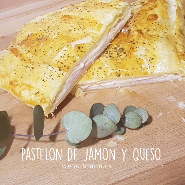 MERIENDAS Y CENAS DIVERTIDAS: PASTELÓN DE JAMÓN Y QUESO