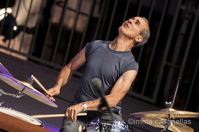 Bobby Previte (The New Standard Trio), Plaza de la Trinidad, Donostia, 25-7-2015