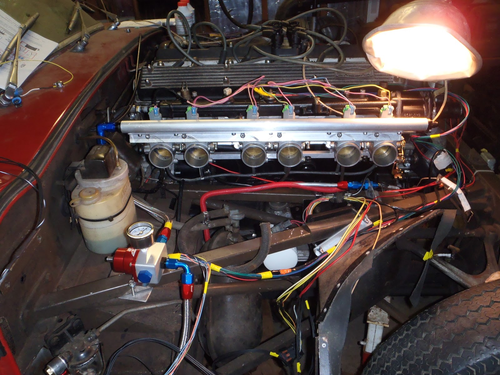 Making an Old Jag Purr (Fuel Injection of a 1968 XKE)