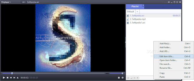 تحميل برنامج تشغيل الفيديو والافلام والاغاني مجانا للكمبيوتر PotPlayer 1.6