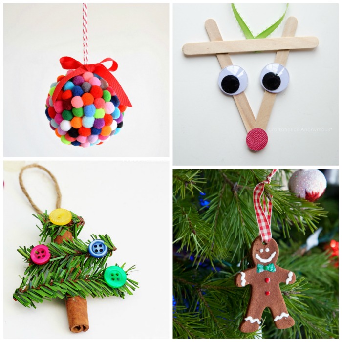 40 ORNAMENTS FOR KIDS TO MAKE (THAT THEY WILL LOVE!)