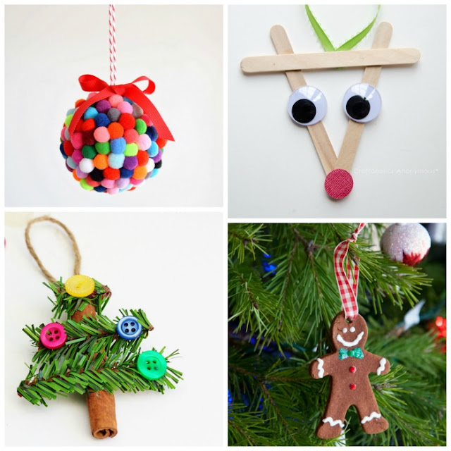 40 ORNAMENTS FOR KIDS TO MAKE (THAT THEY WILL LOVE!)