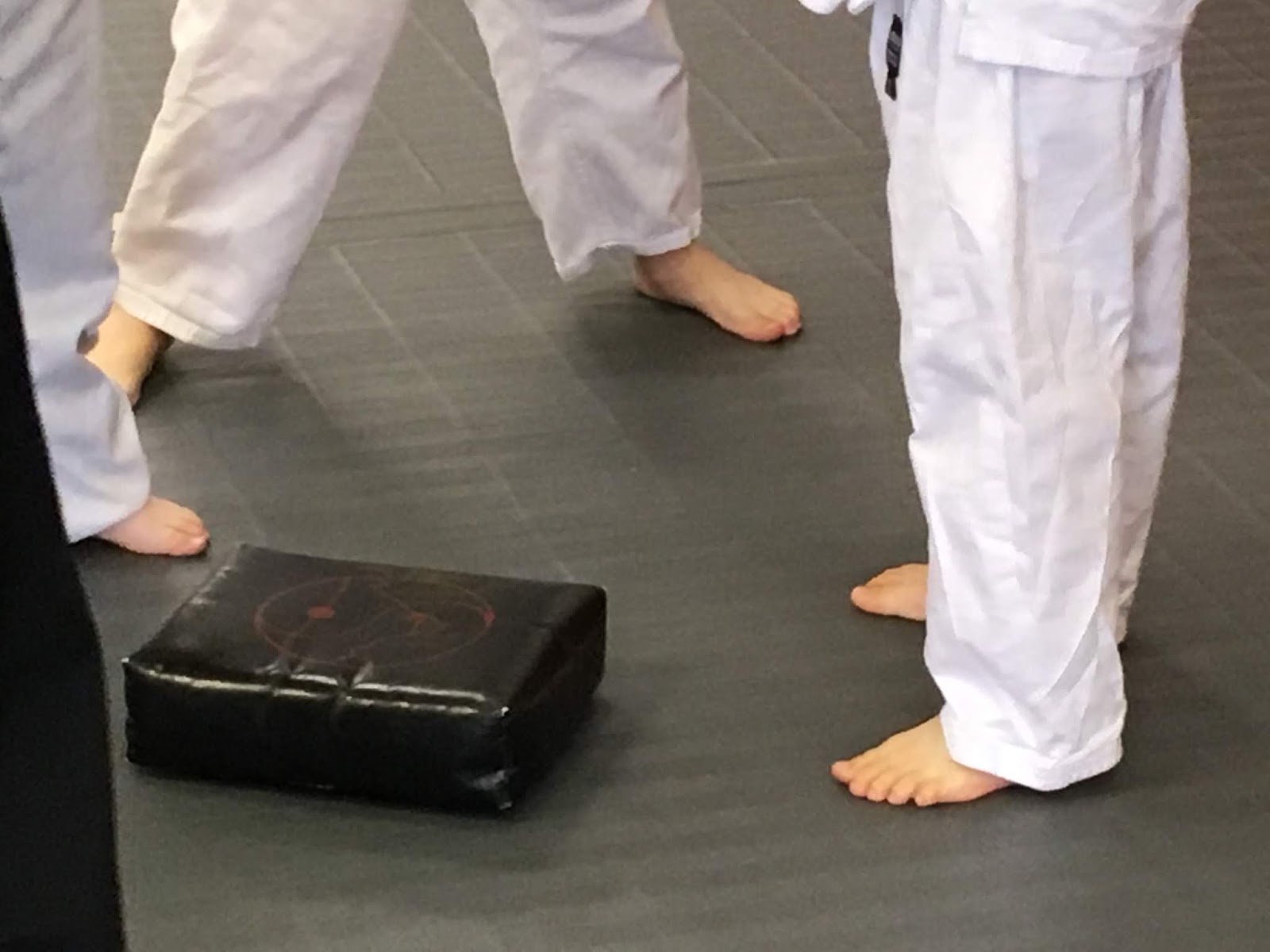 Feet karate Bare feet