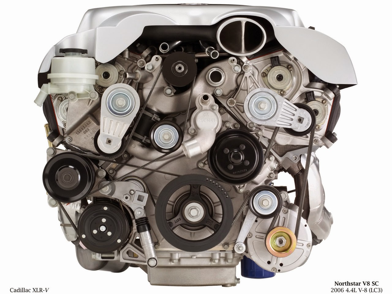 automotive blog Cadillac Supercharged Northstar Engine Wallpaper