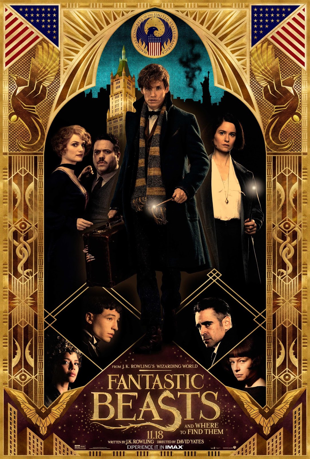 A pensadora [Novidades] Animais Fantásticos e Onde Habitam será uma franquia de cinco filmes
