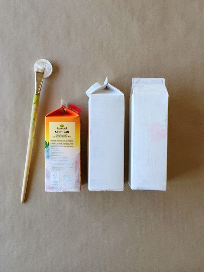 Manualidad casita de pájaros con tetrabrik3