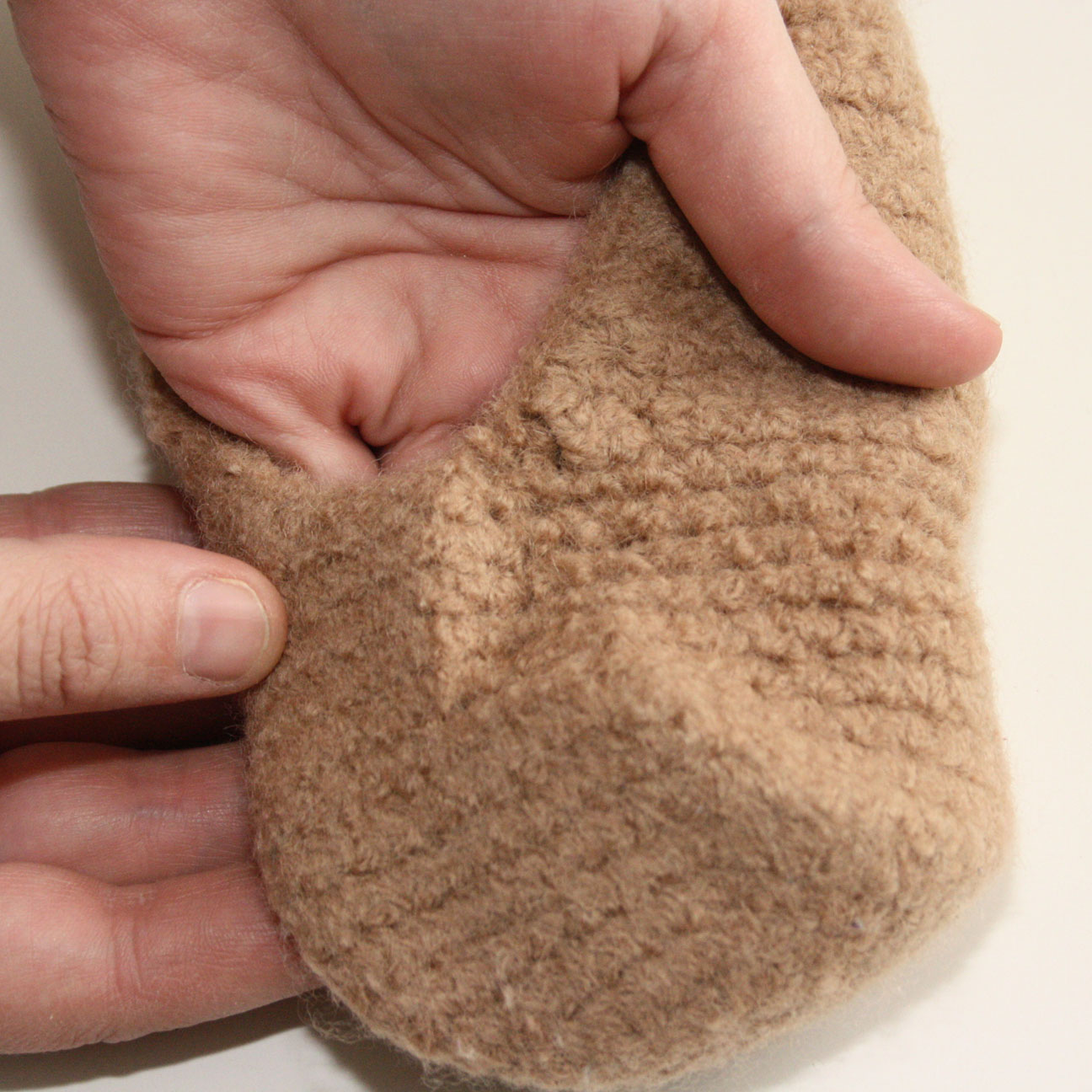 knotsewcute can you felt items in a front loading washer?