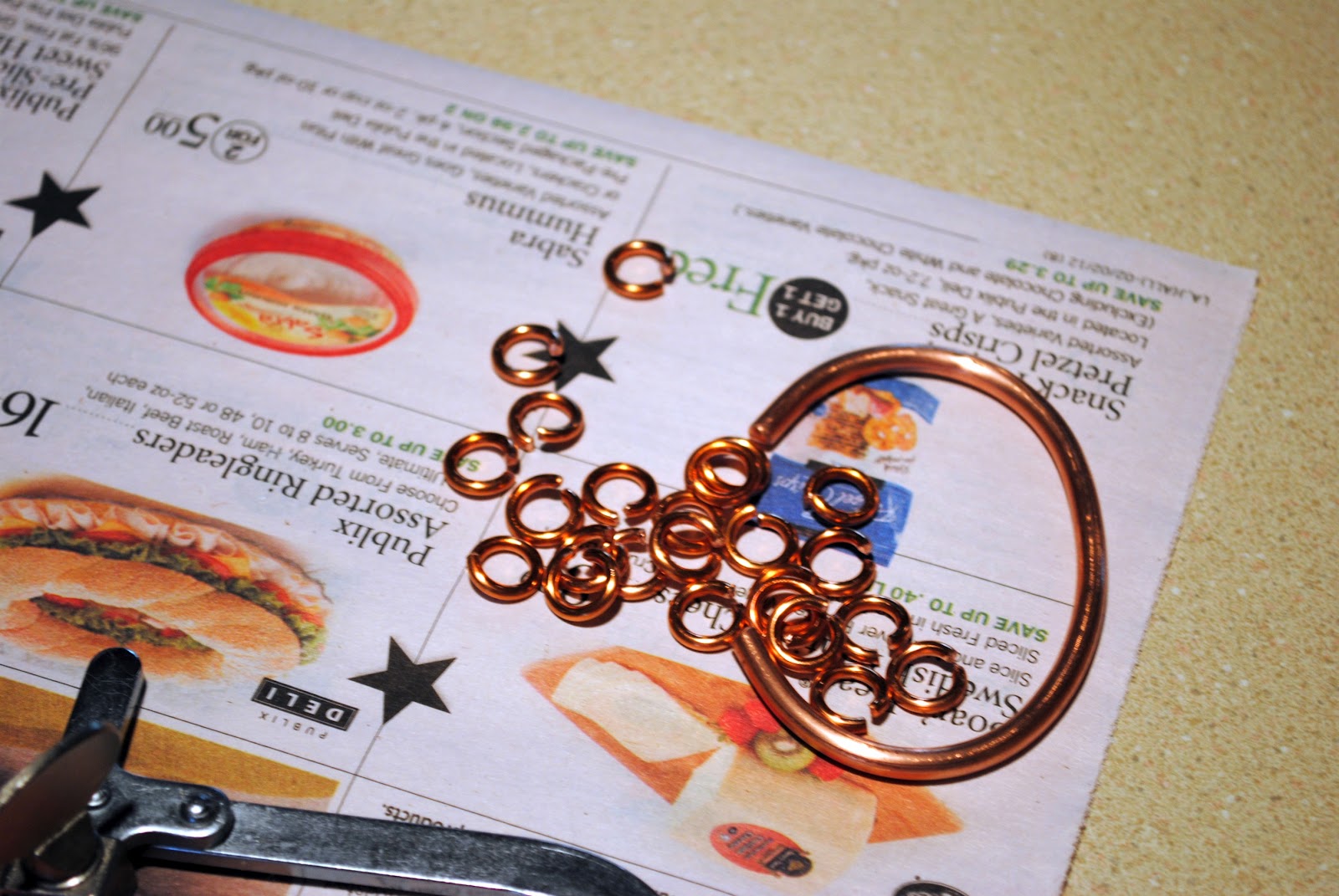MadScientistsDesigns Blog Copper Jump Rings and Broken Saw Blades