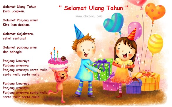 Lirik Lagu Ulang Tahun Anak