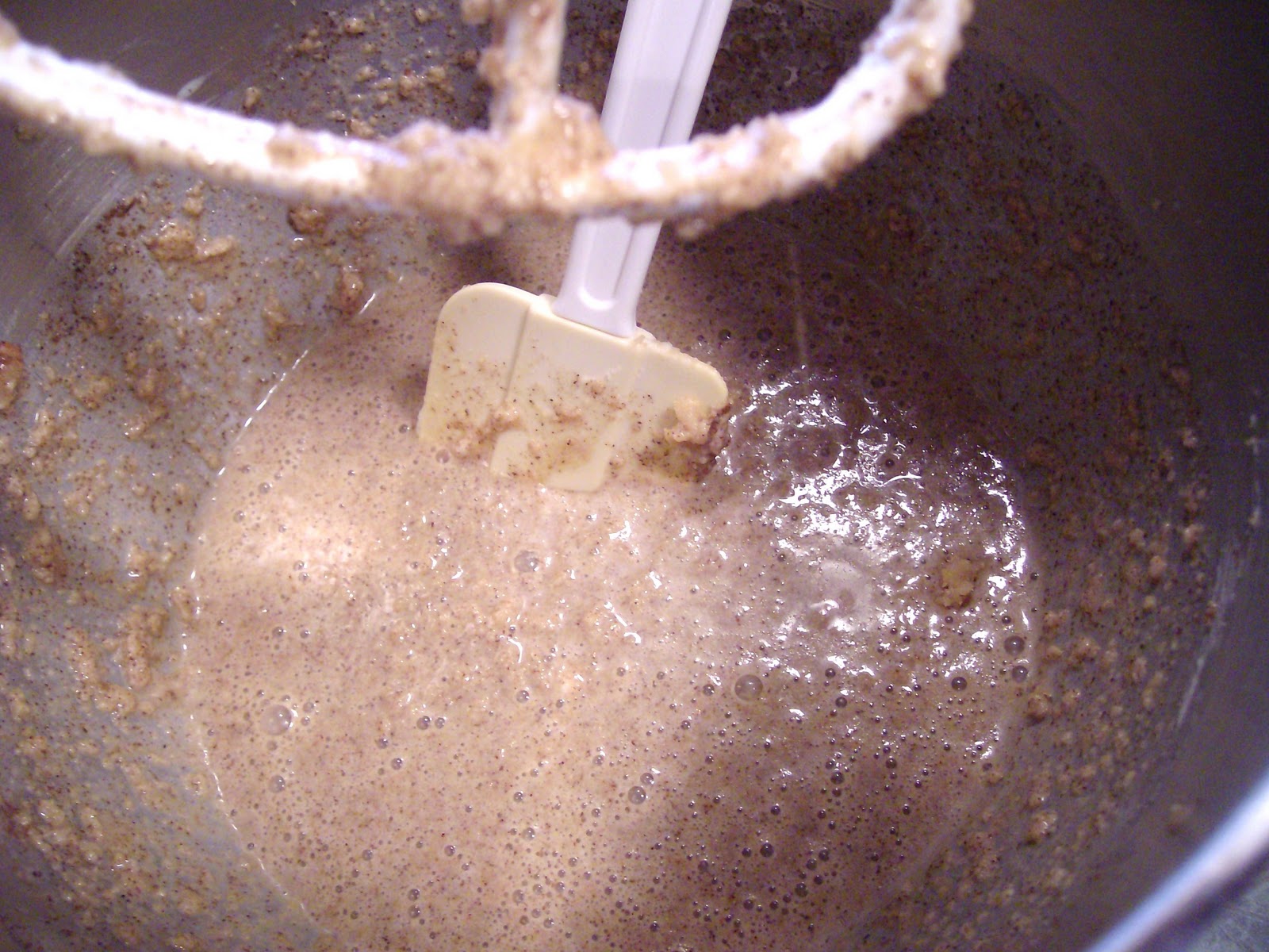 The Foodie RD Eggnog Spice Cake with Rum Buttercream Meringue Frosting