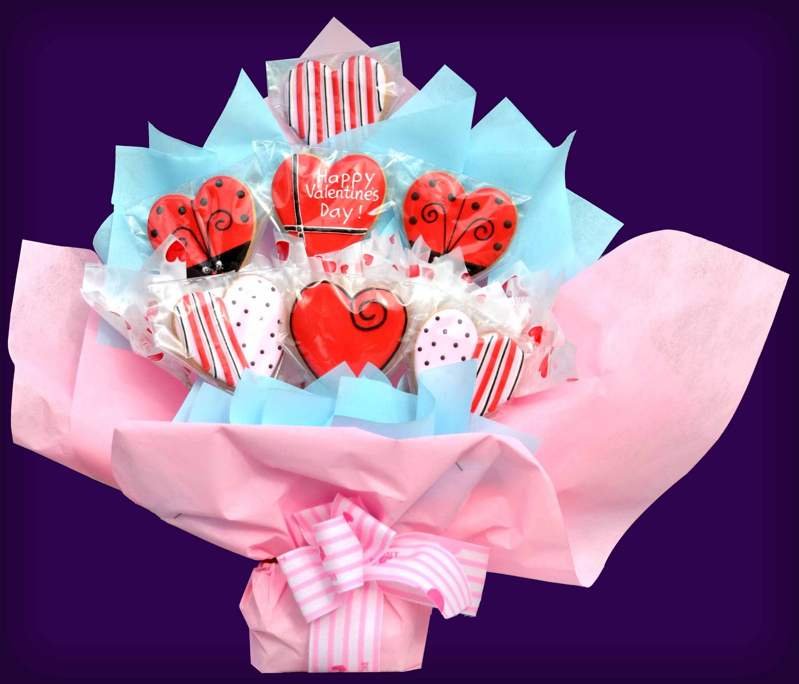 Cookies Garden: 2012 情人节饼干Valentine cookies