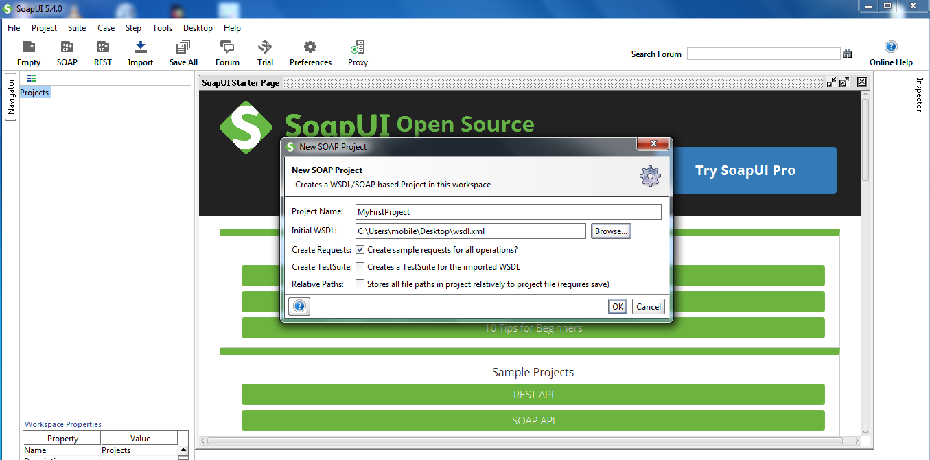 Amit Salesforce Salesforce Tutorial Setup SoapUI to Test Salesforce