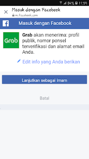 Grab tidak bisa login Grab tidak bisa login