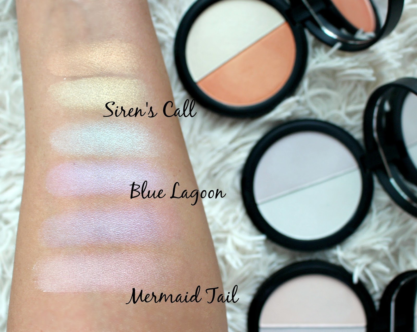 Samantha Jane ELF Prismatic Highlighting Duo Swatches