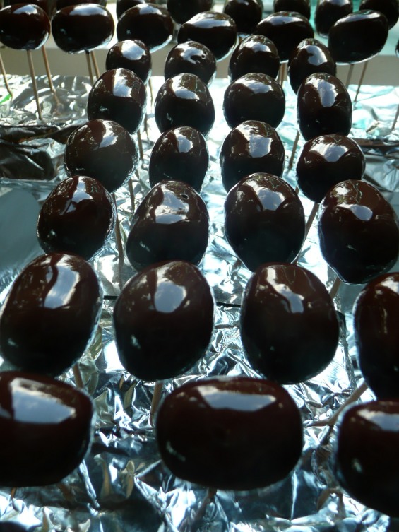 Alexandra's Table Chocolate Covered Marzipan Balls