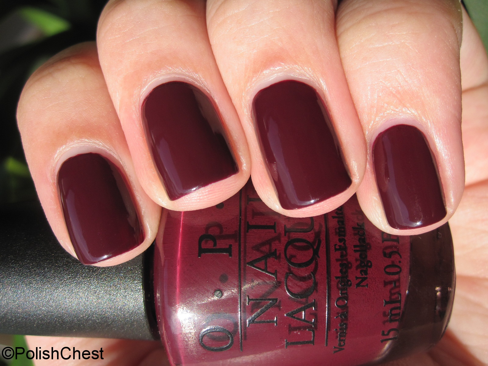 Polish Chest: OPI - Mrs. O'Leary's BBQ