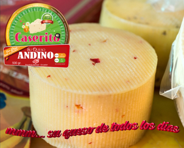 QUESO ANDINO CON AJÍ QUESOS Y PRODUCTOS CASERITO