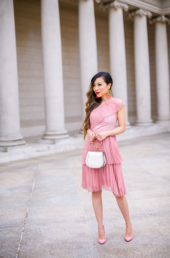 shoes that match with dusty pink dress