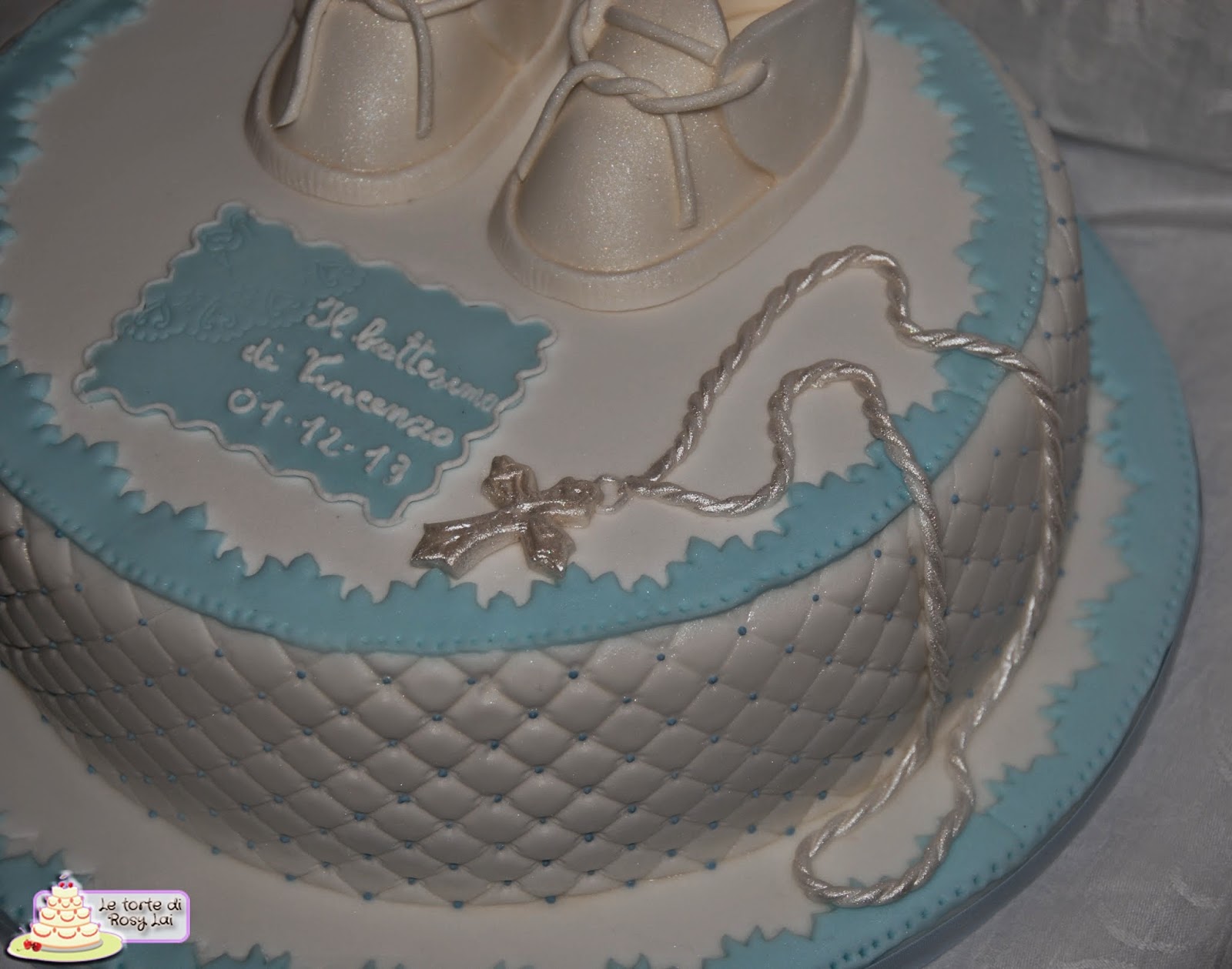 LE TORTE DI ROSY LAI: Il battesimo di Vincenzo