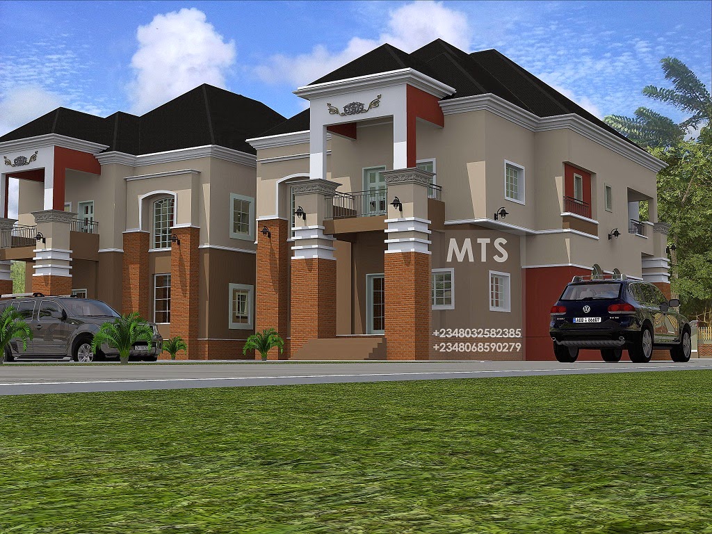 Mr Chris 4 Bedroom Twin Duplex Modern and contemporary Nigerian