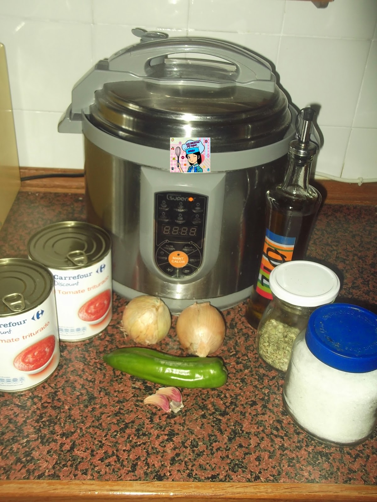 LAS RECETAS DE MAMY SONIA SALSA DE TOMATE CASERA EN OLLA ERIKA SUPERIOR