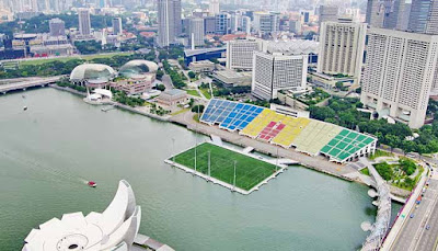 stadion sepakbola,terapung,terbesar