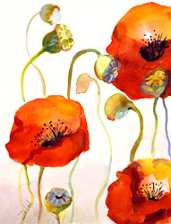poppies smith delilah give painting watercolor poppy daily contemporary painters painted marketplace paper google 12x9 paintings water swartz julia papel