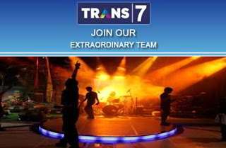 Lowongan Kerja Trans7 Nopember 2016 Lowongan Kerja Trans7 Nopember 2016