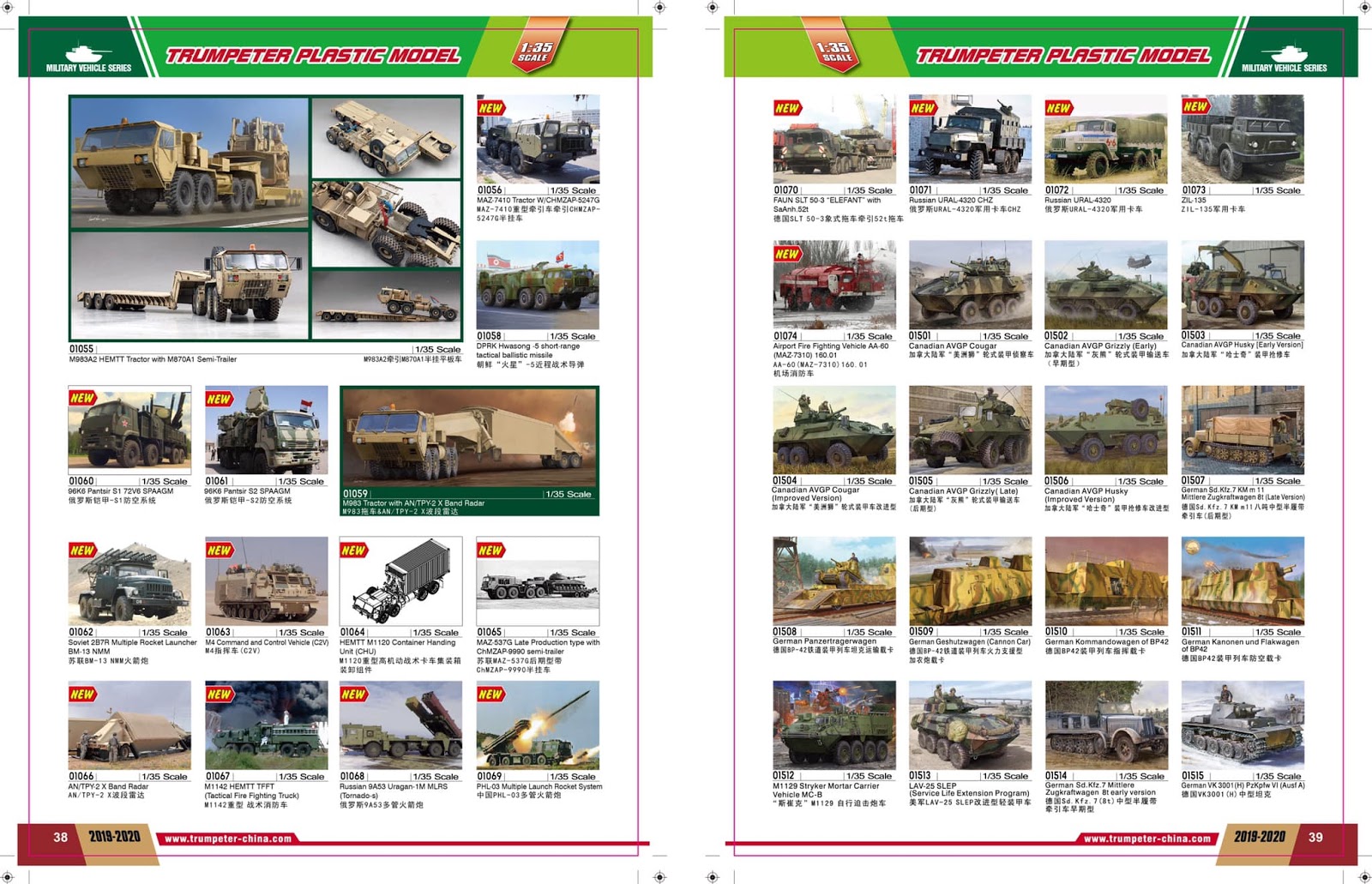 The Modelling News: Trumpeter adds their Military Models to the 2019/ ...