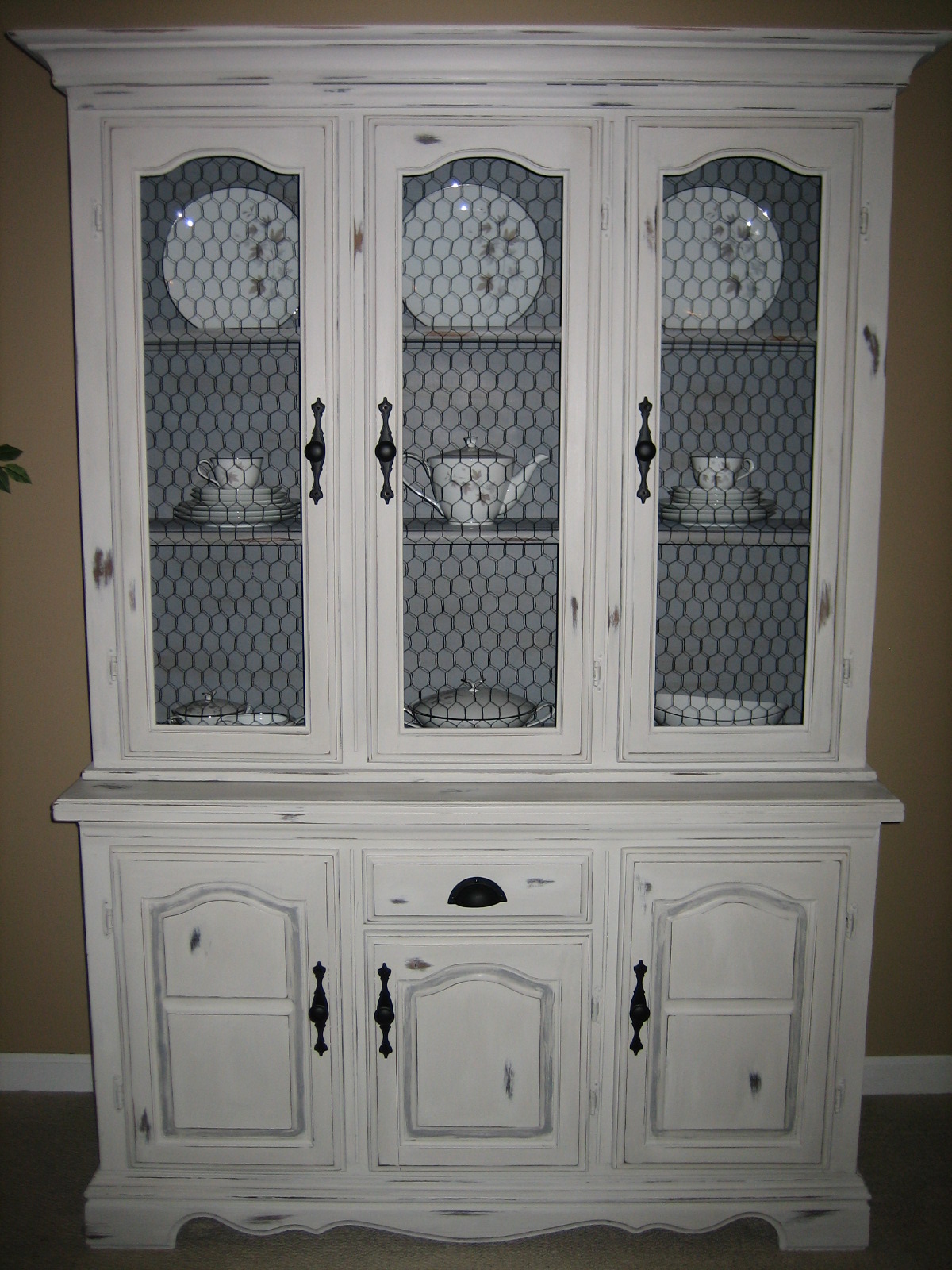 New Again Farmhouse china makeover