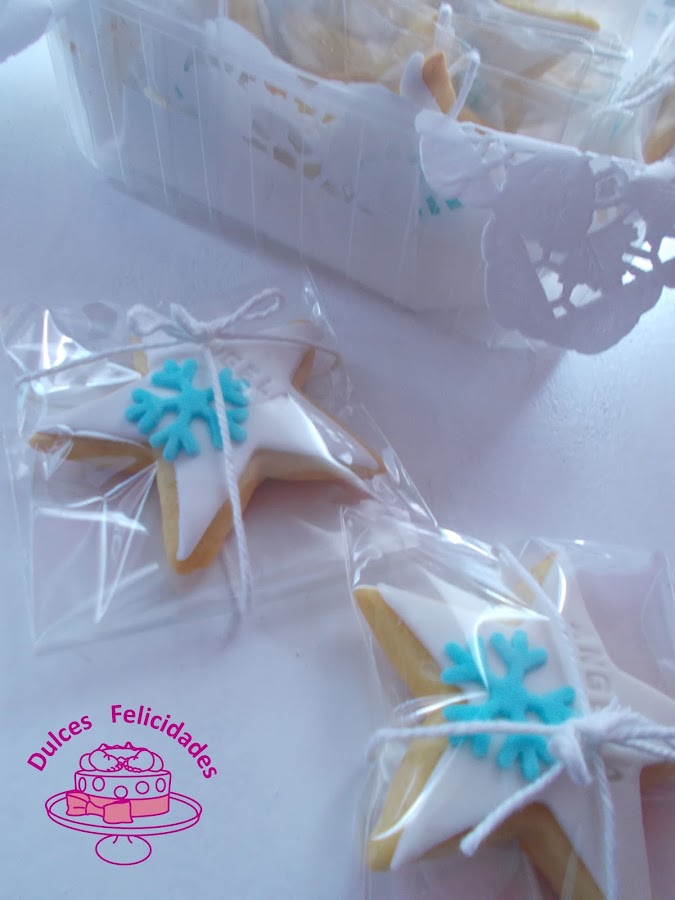 Galletas frozen fondant