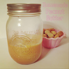 Sprinkles & Sparkles: Homemade Peanut Butter
