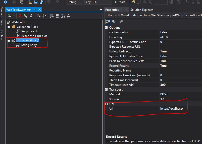 Learning Corner: Web Service Test with Visual Studio