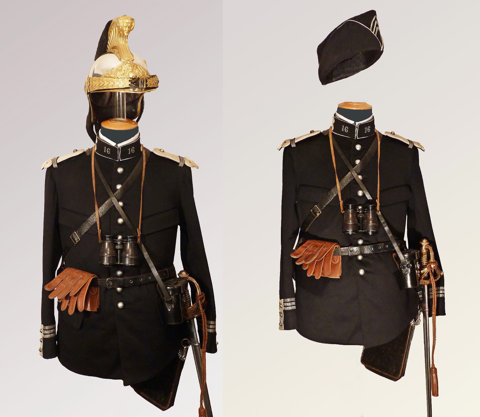 Antiquités Militaires: Officier de Dragons, 1914