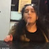 'We're from England, go back to Algeria': Woman SPITS at chicken shop worker in shocking rant after he 'refuses to give her free water'