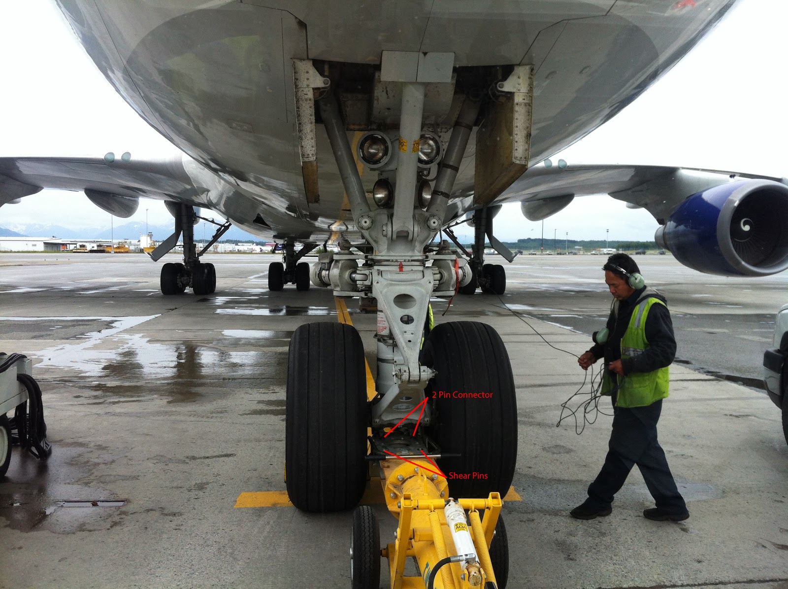 Aerospace engineering aircraft towing procedures and precautions