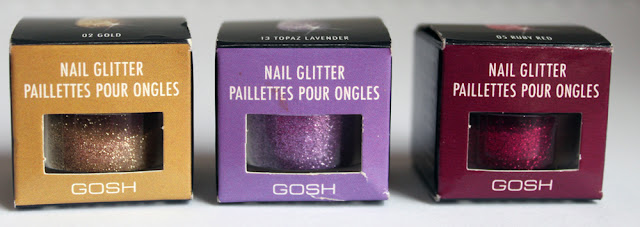 Glitter Nails: GOSH Nail Glitter